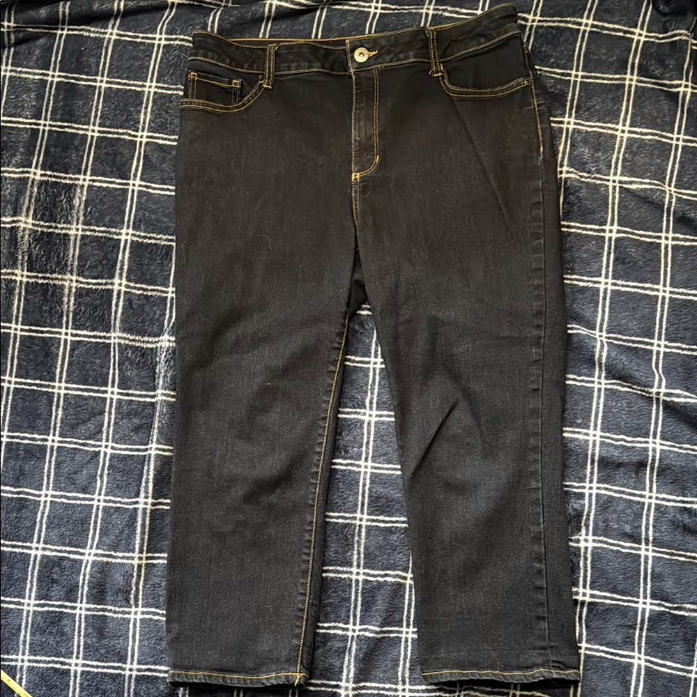 Dark Blue Boot Cut Jeans